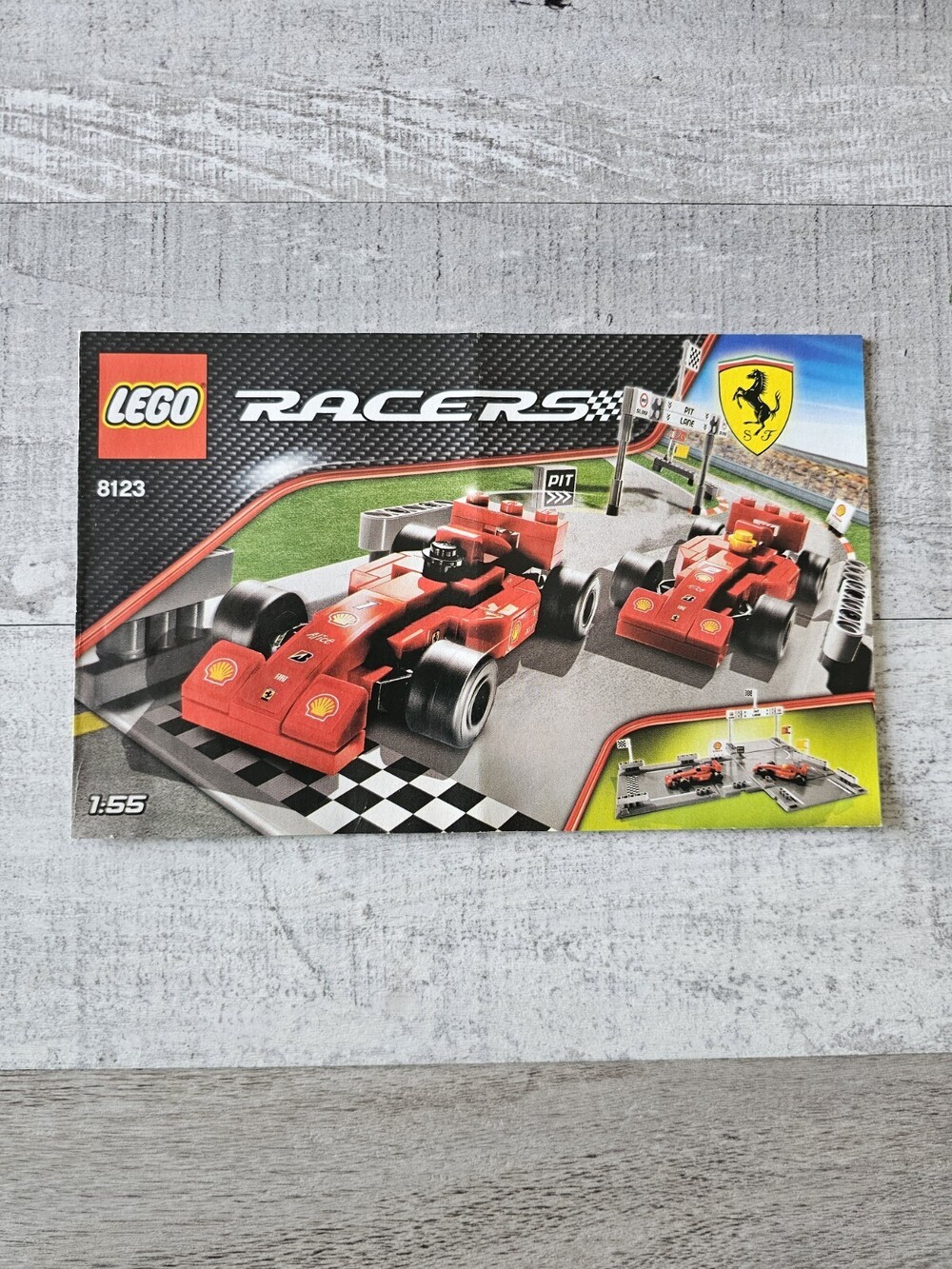 Lego Instruction Manual Only Racers #8123